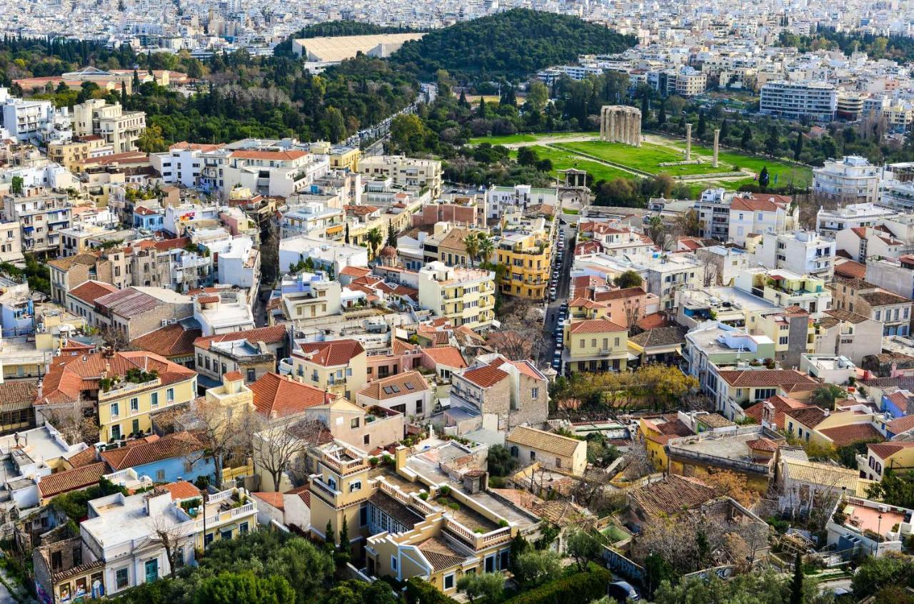 Athens Stylish Next To Acropolis, Metro Stop Fix Buitenkant foto